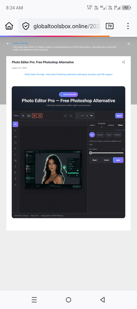 Photo Editor Pro: Photoshop Alternative image 3