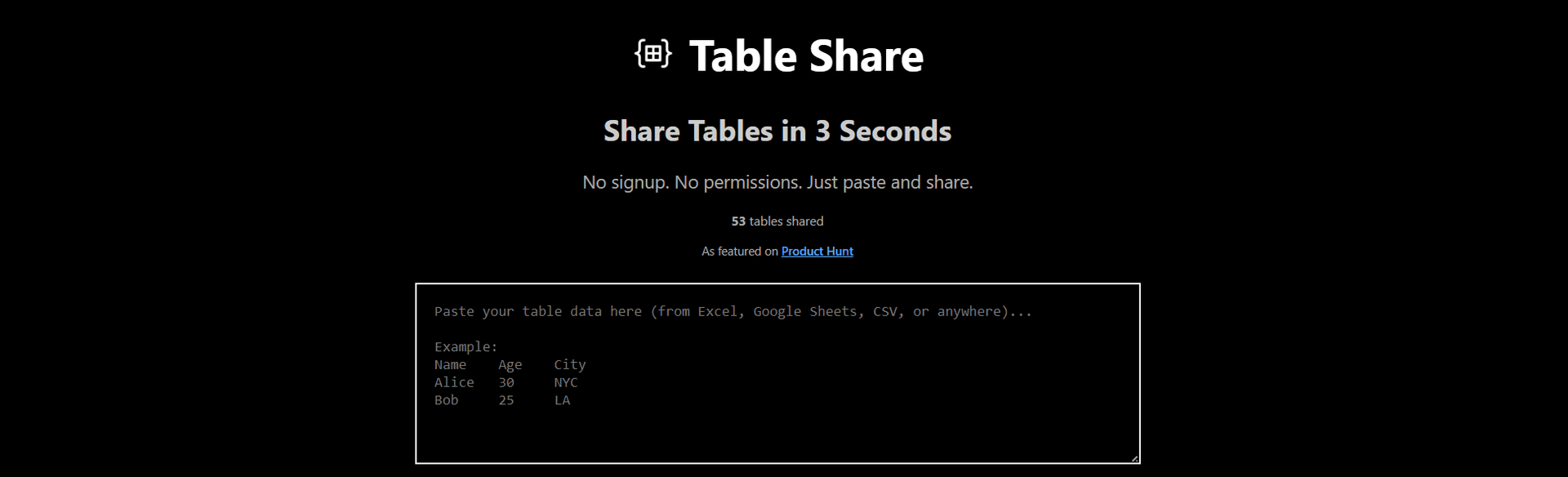 Table Share image 1