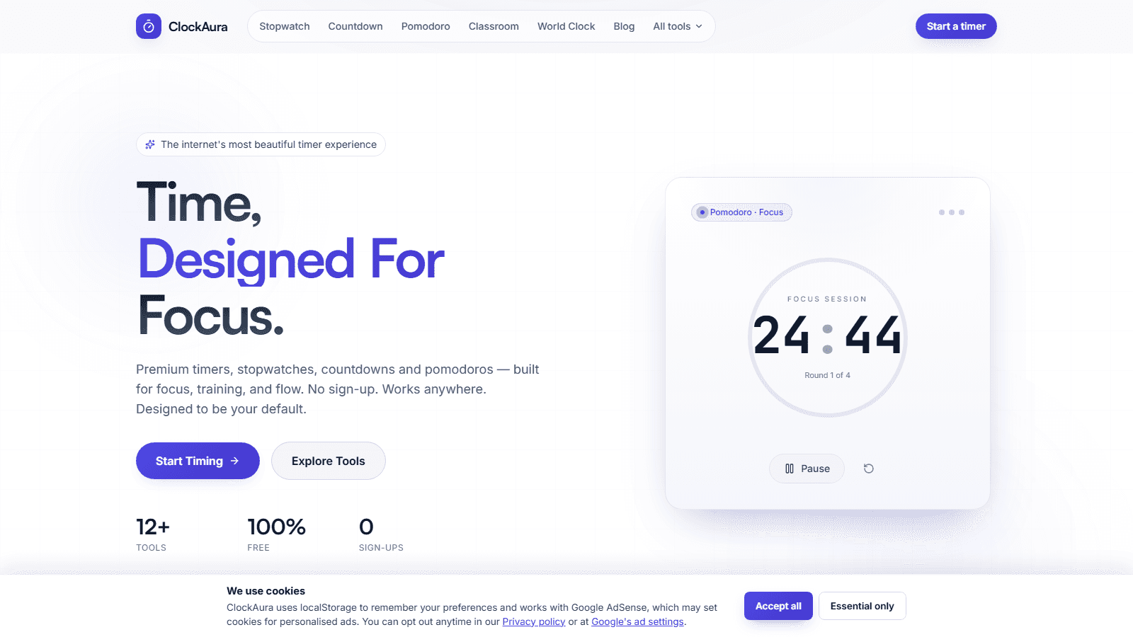 https://clockaura.com image 1