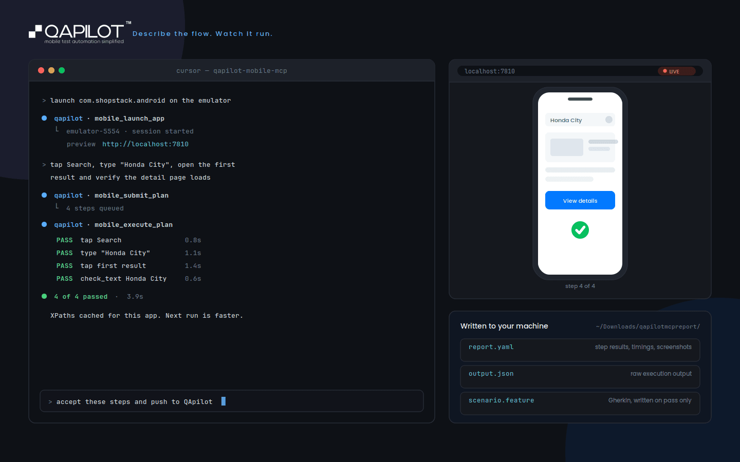 QApilot MCP CLI Guide. Android Automation image 2