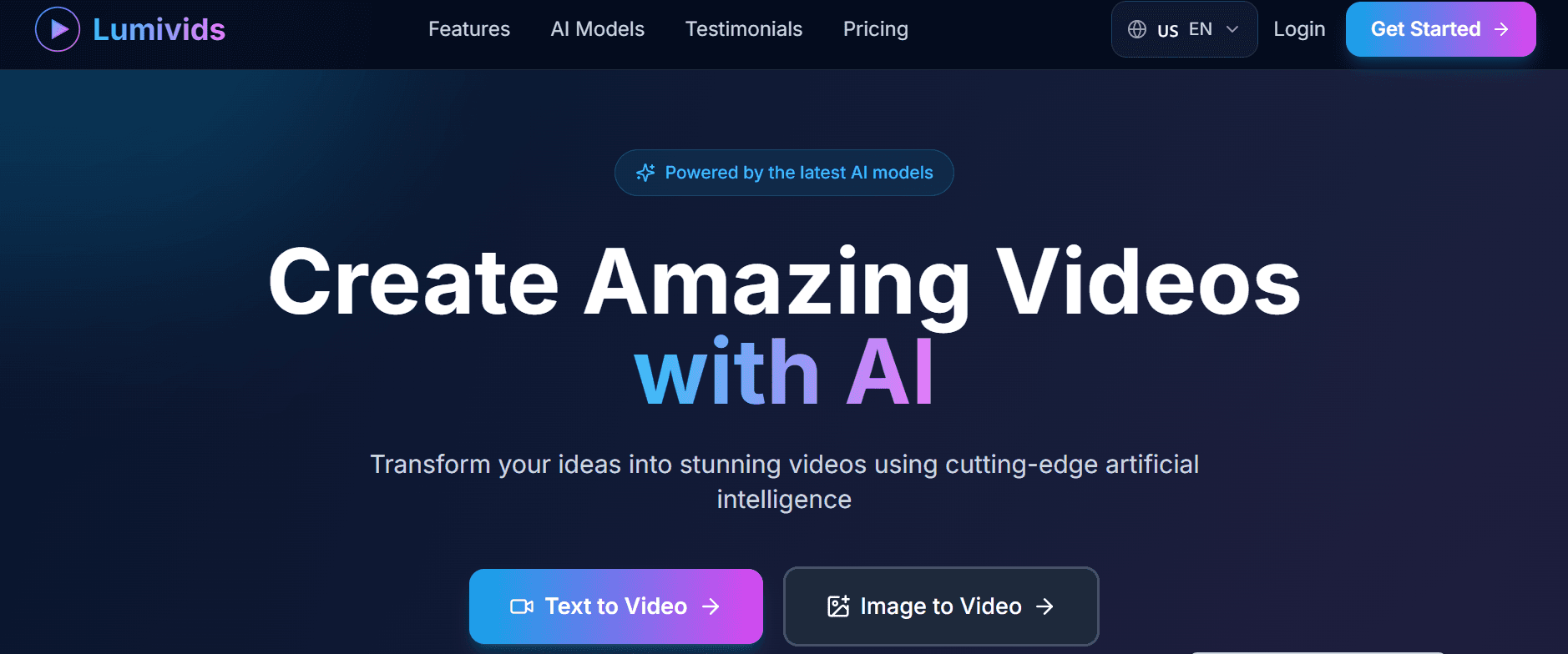 Lumivids - AI Video & Image Generator image 1
