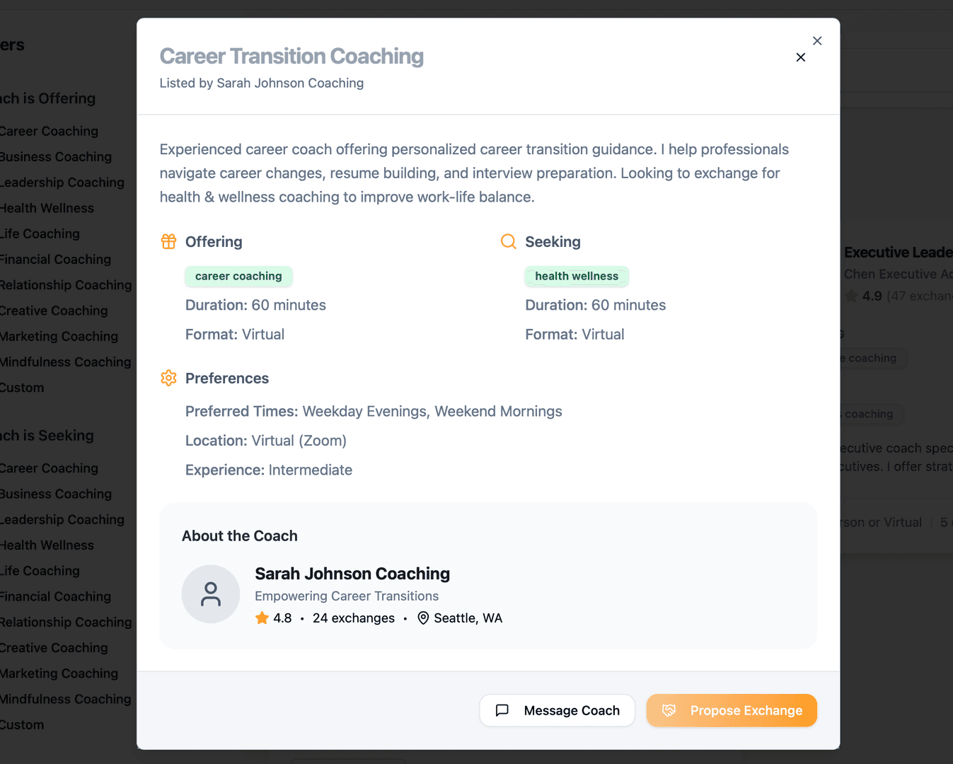 Coach Connect - Let experts help your circle image 4