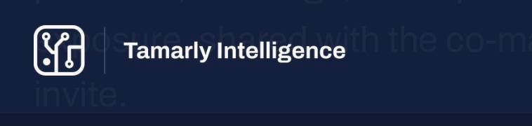 Tamarly Intelligence
