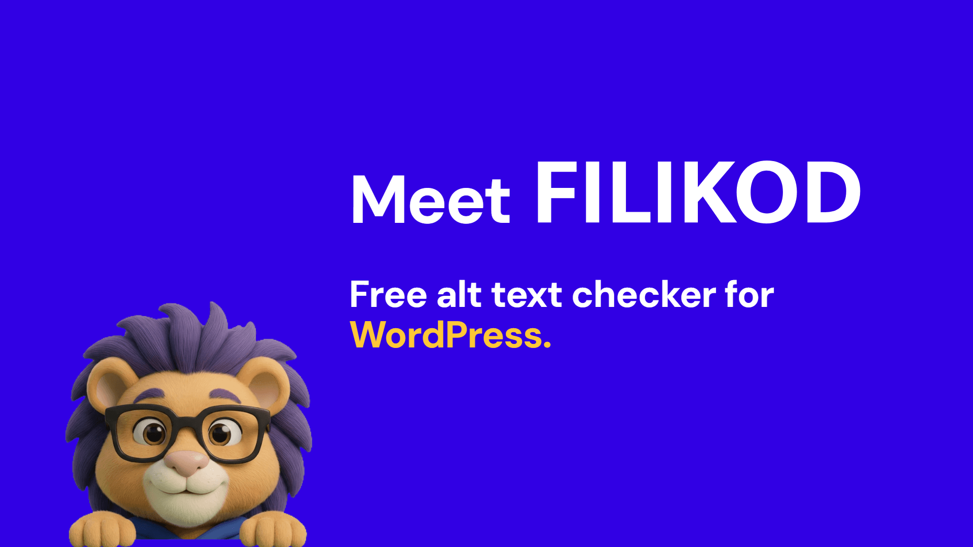 Filikod – ALT Text Checker for WordPress image 2