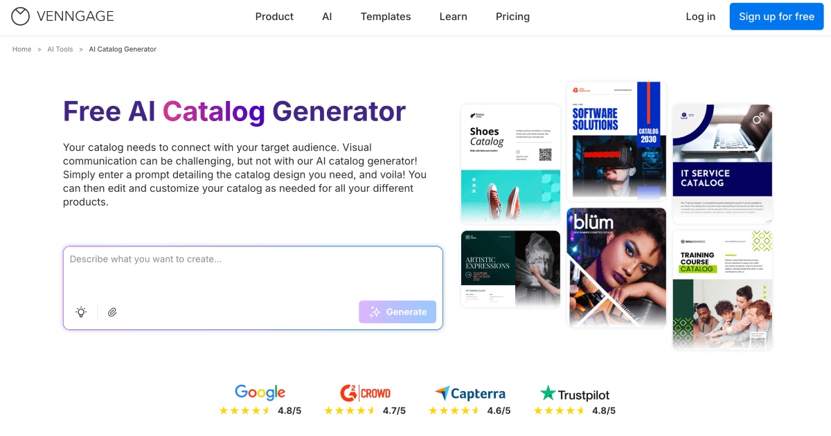 AI Catalog Generator image 1