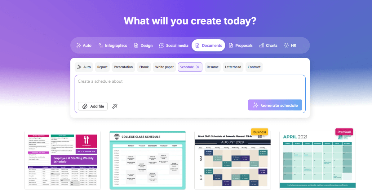 AI Schedule Generator image 2
