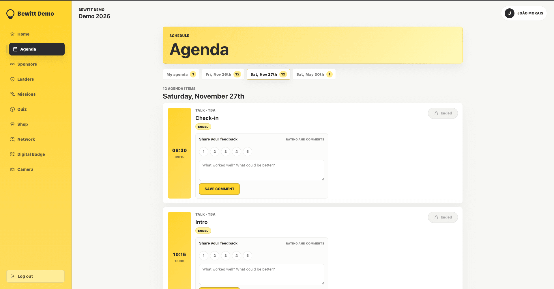Bewitt | Event management from one workspace image 3
