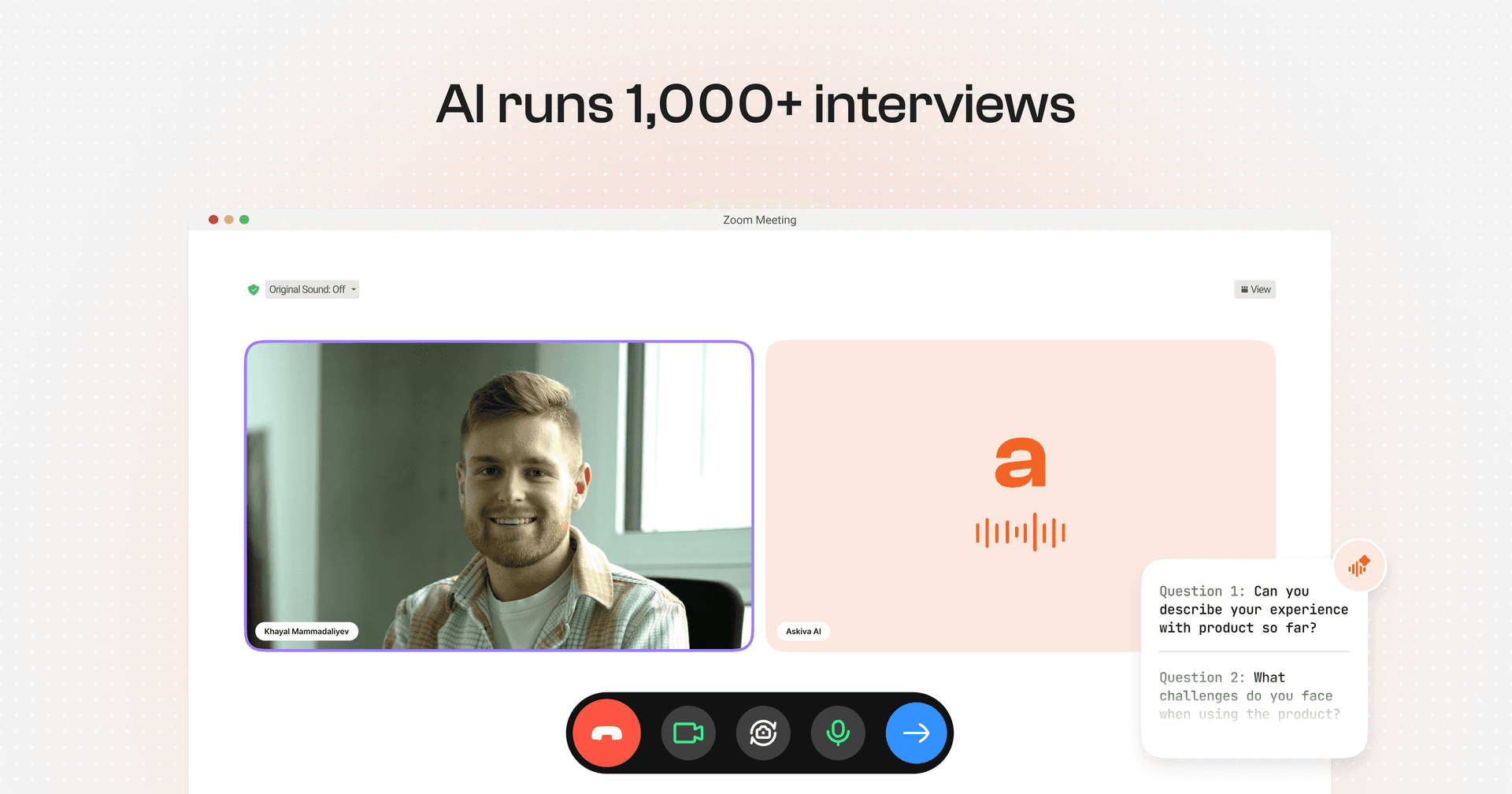 Askiva: AI-Driven Research Interviews image 4
