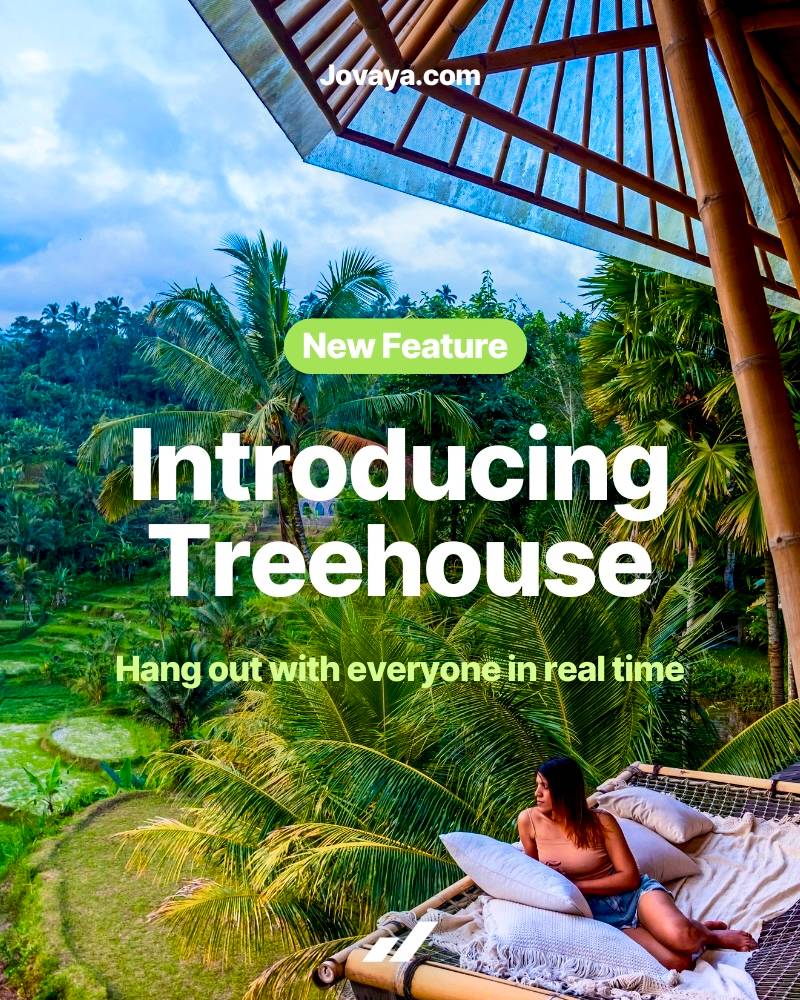 Jovaya Treehouse - Real time social media image 1