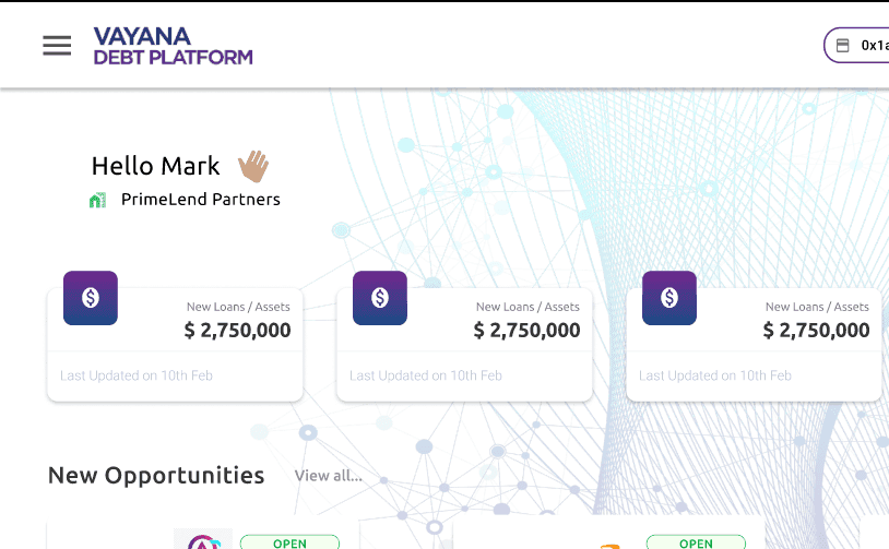 Vayana Debt Platform image 3