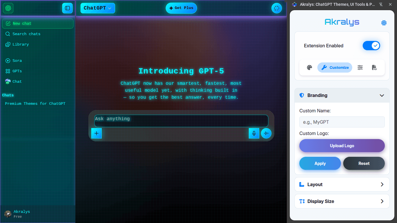 ChatGPT Custom Themes, UI Tools, PDF image 2