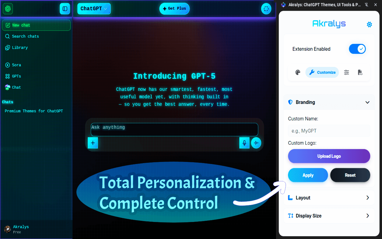 Change ChatGPT Background & Custom Themes image 4