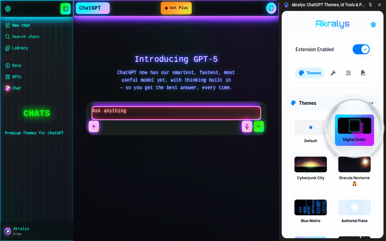 Change ChatGPT Background & Custom Themes image 3