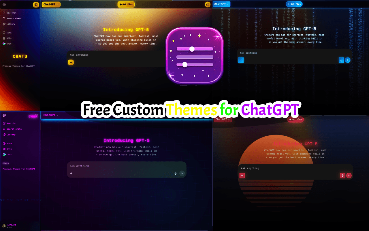 Change ChatGPT Background & Custom Themes image 2