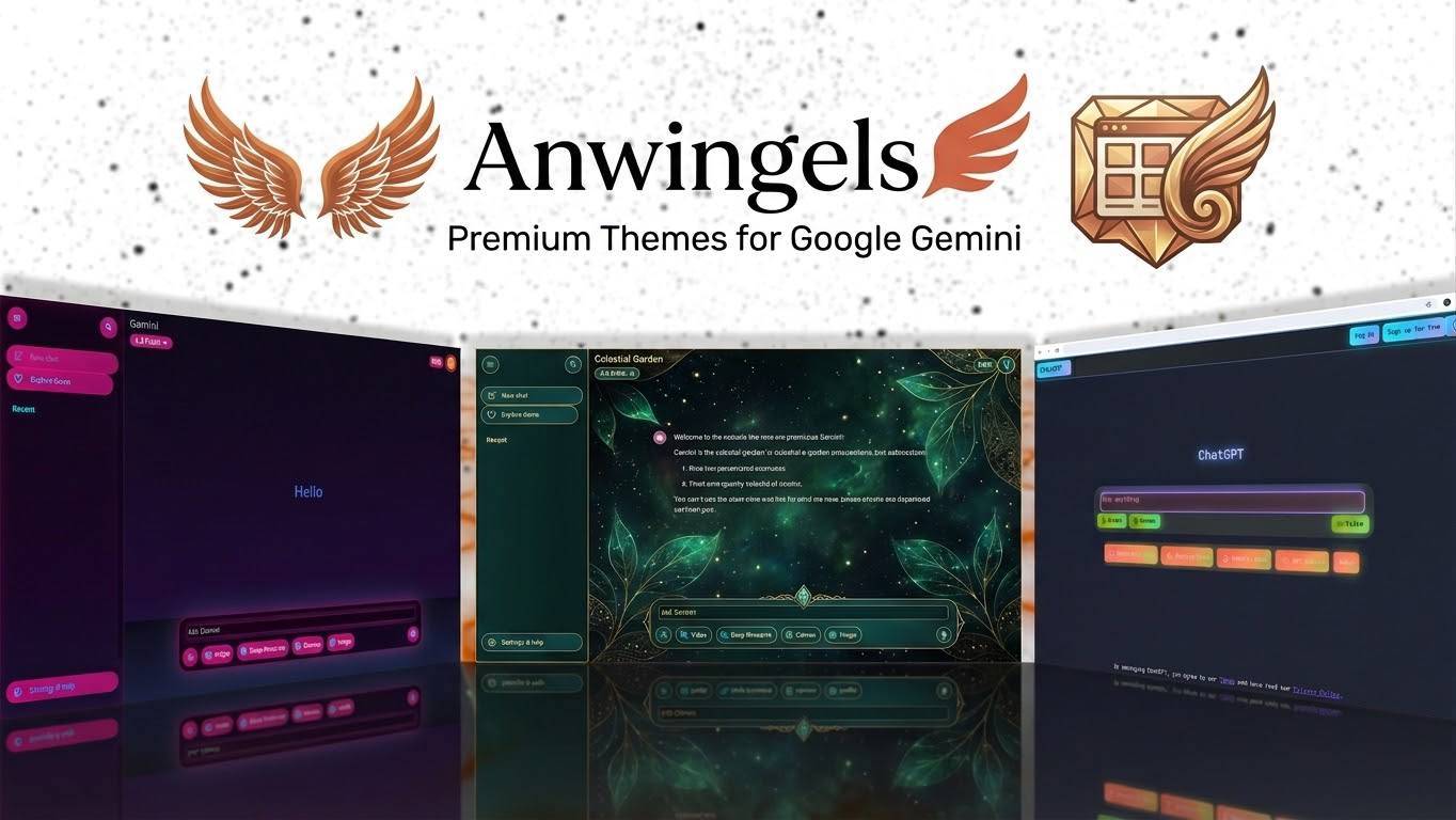 Custom Premium Themes for Google Gemini image 1