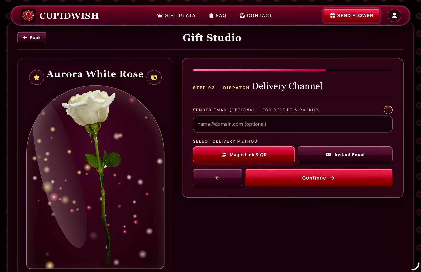 Unique Virtual 3D Gifts and Roses | CupidWish image 3