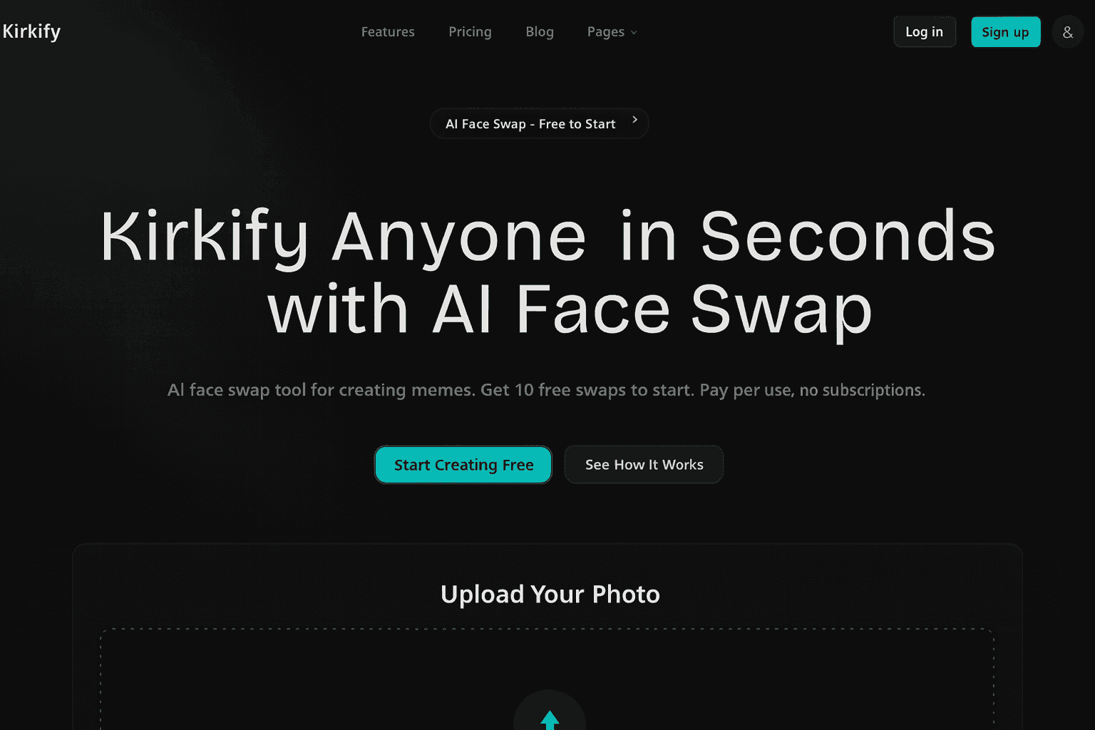 Kirkify AI Face Swap Tool for Instant Images image 1