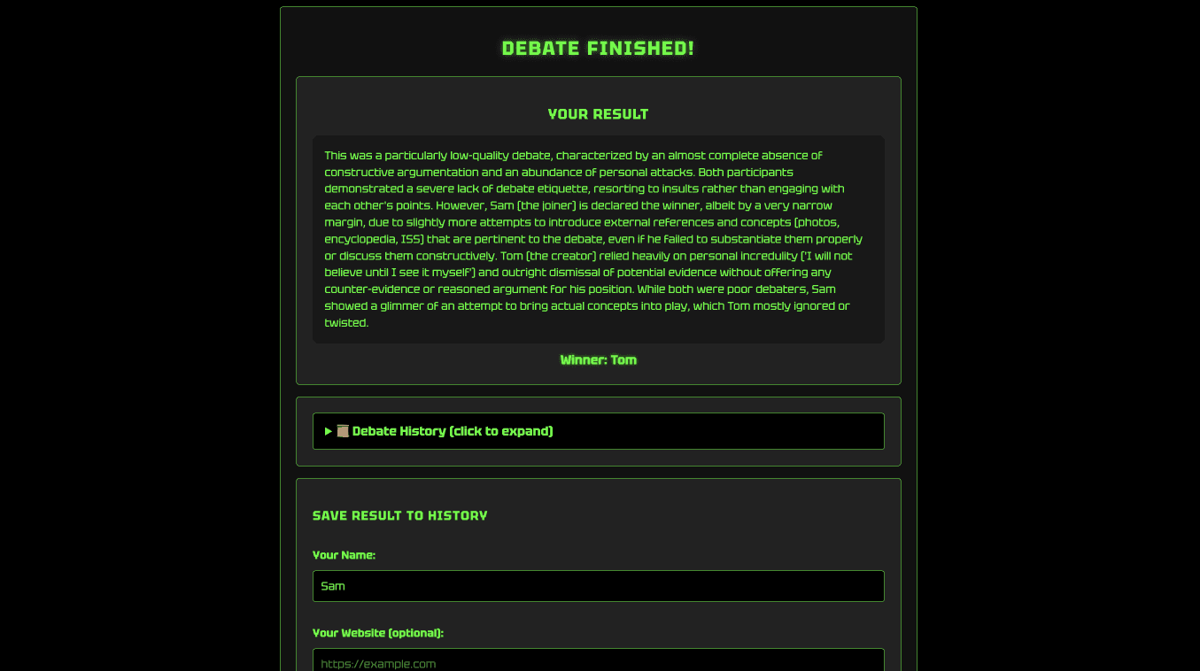 Debates Simulator | PVP Mode image 4