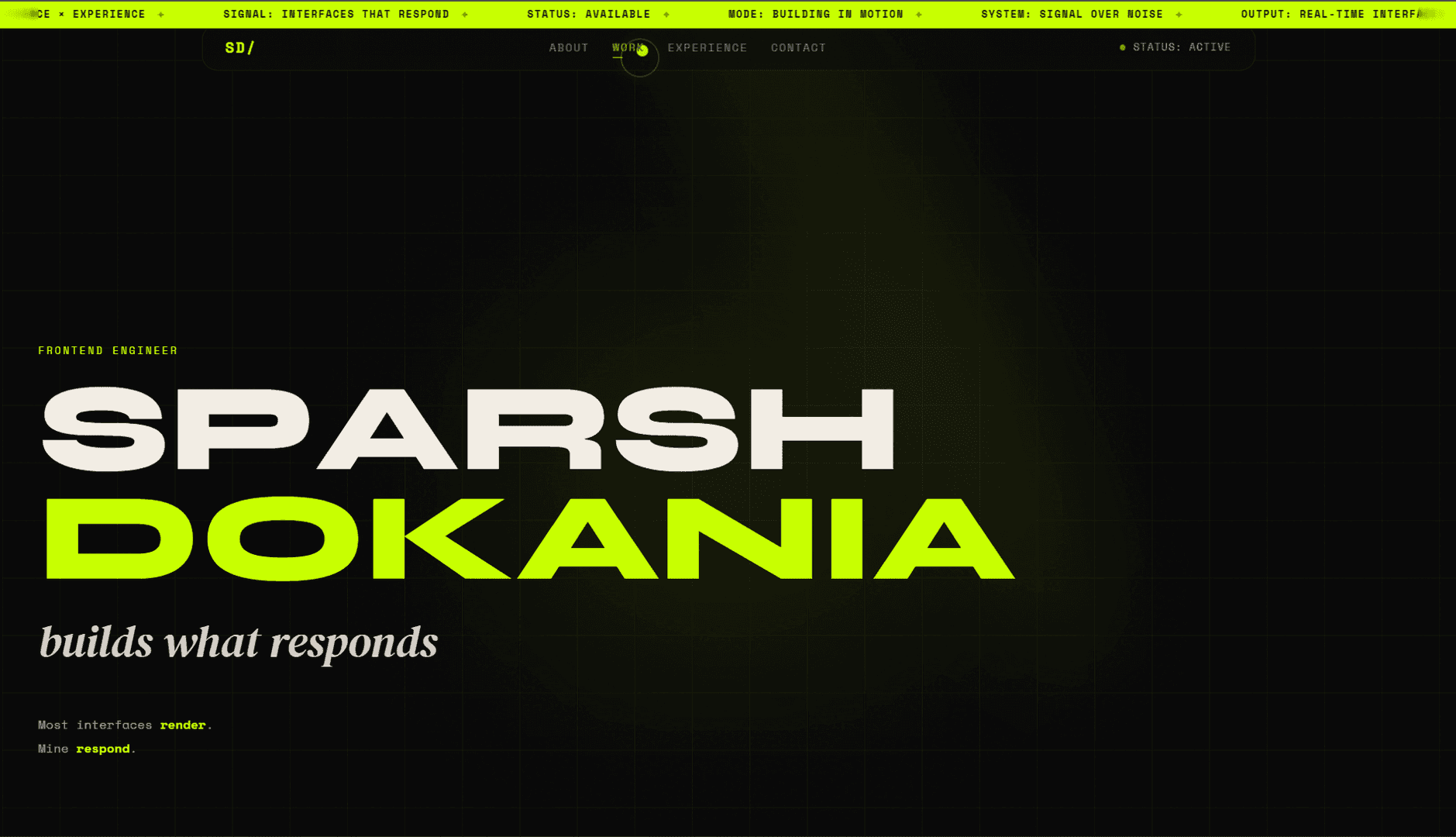 SPARSH DOKANIA — Portfolio image 2