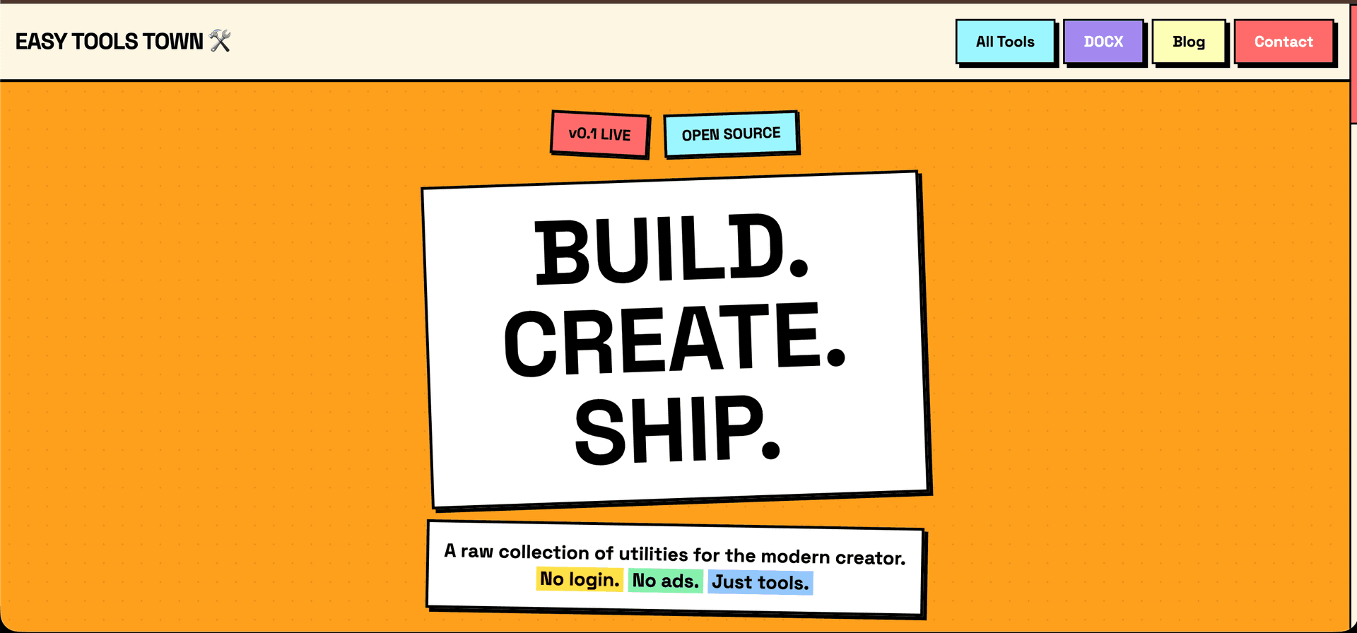 EasyToolsTown - Free online tools image 1