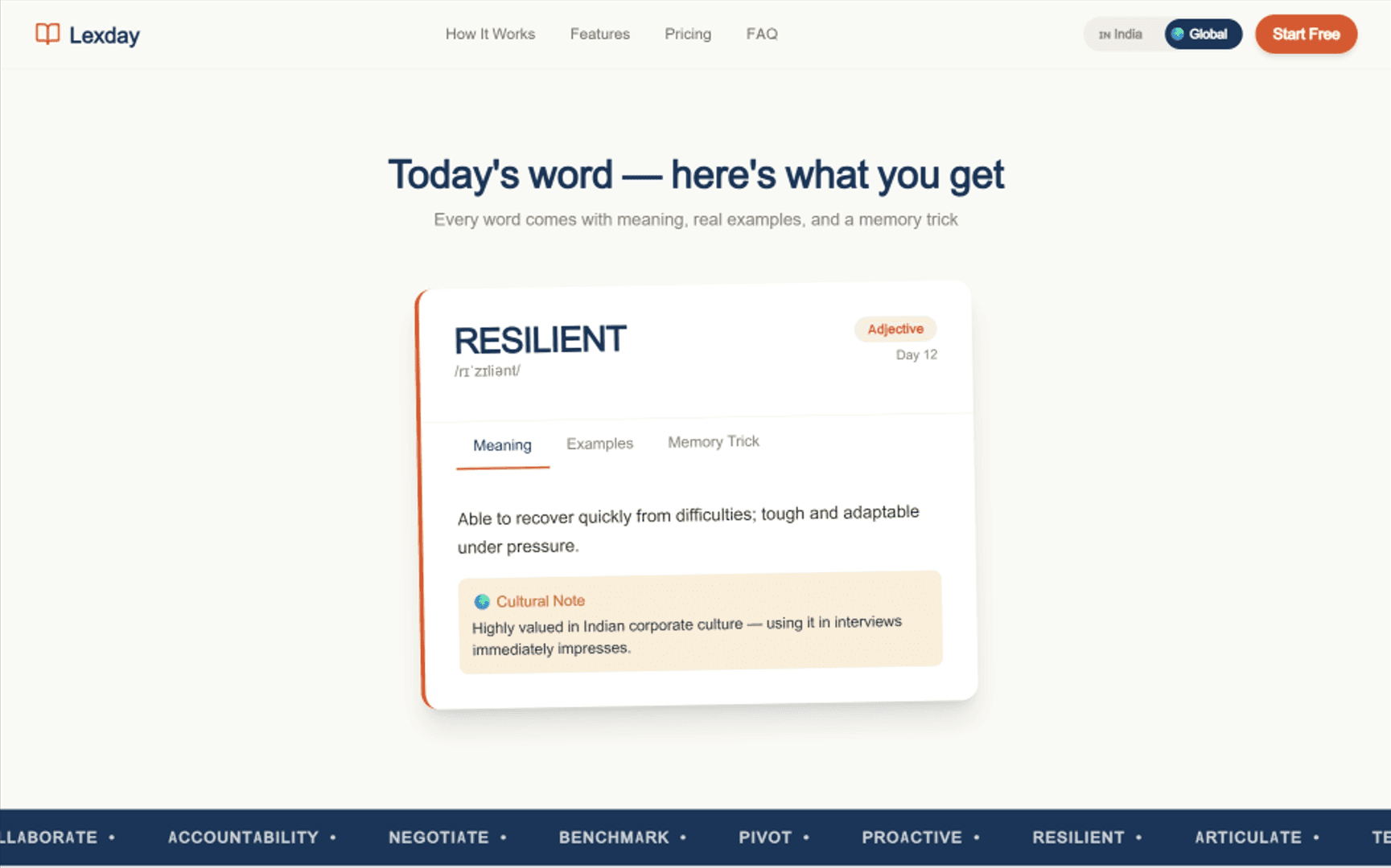 Lexday — One English Word Every Day image 5