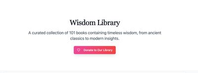 101 Wisdom Books