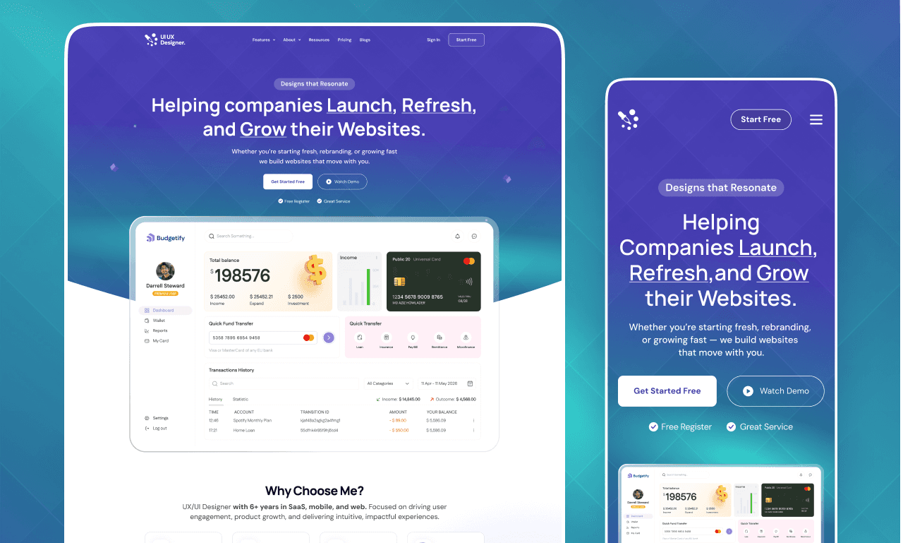 Landing Page Design image 1