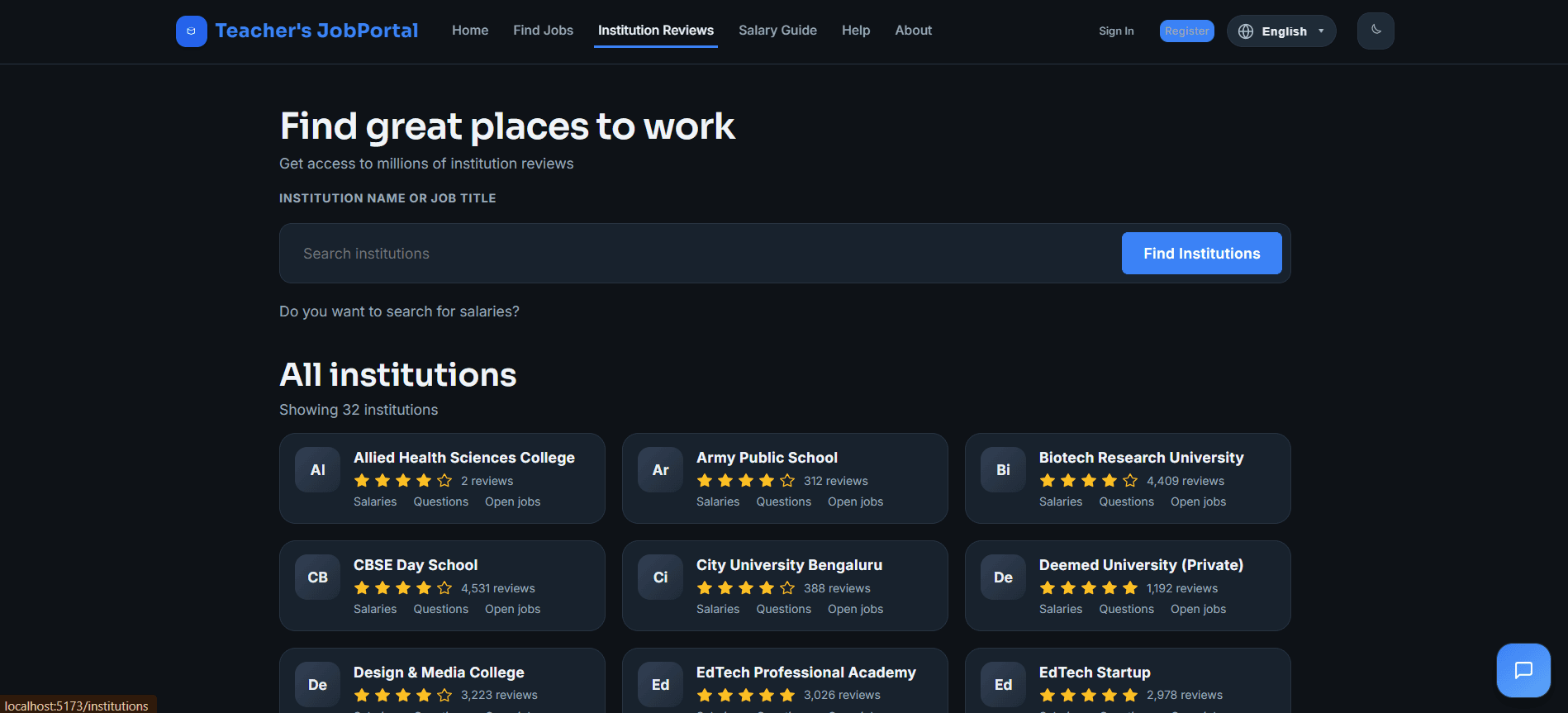 Teacher's JobPortal image 3