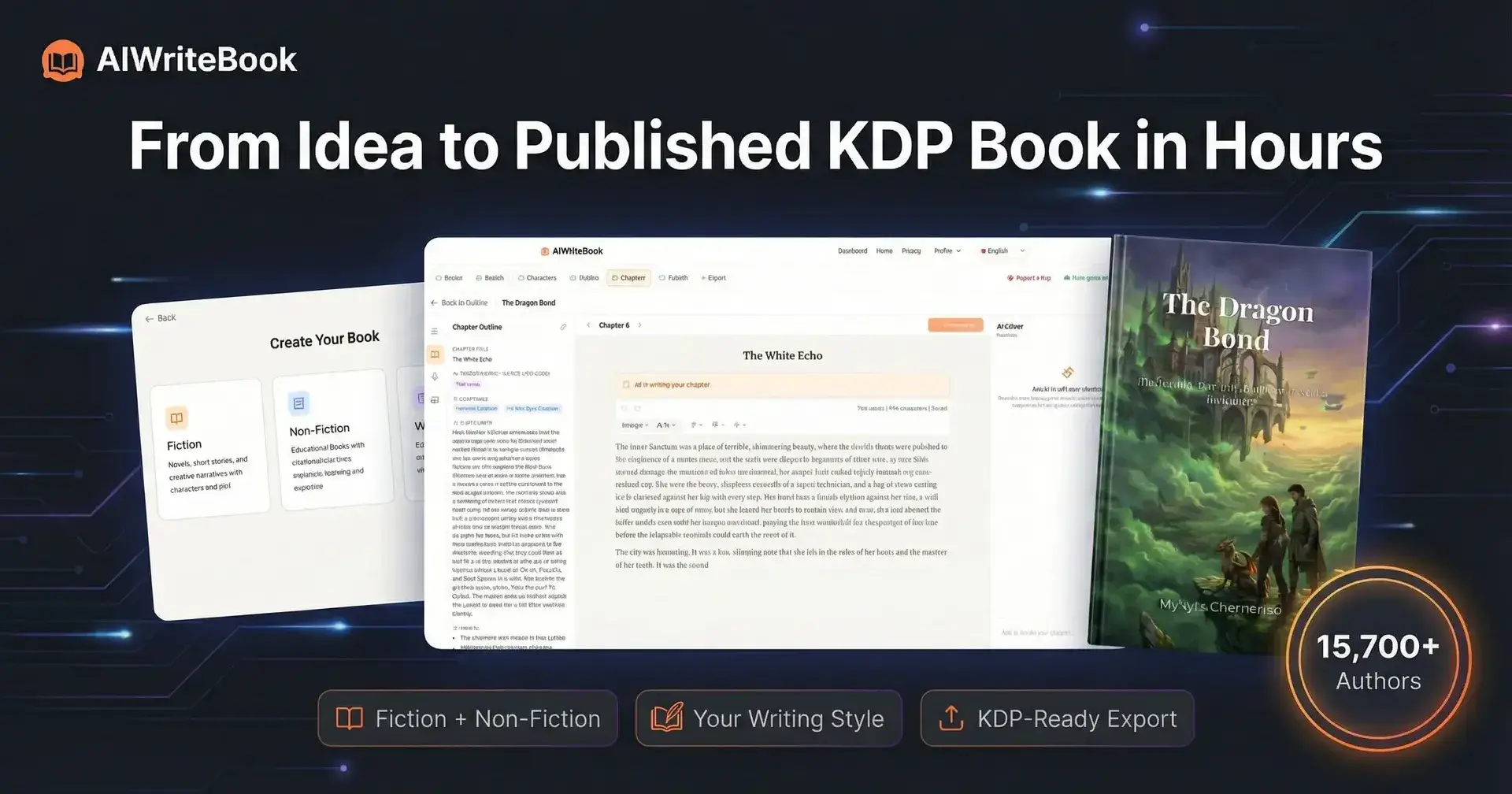 AIWriteBook: An AI Book Writing and Publishing Platform Built to Help Authors Finish Their Books