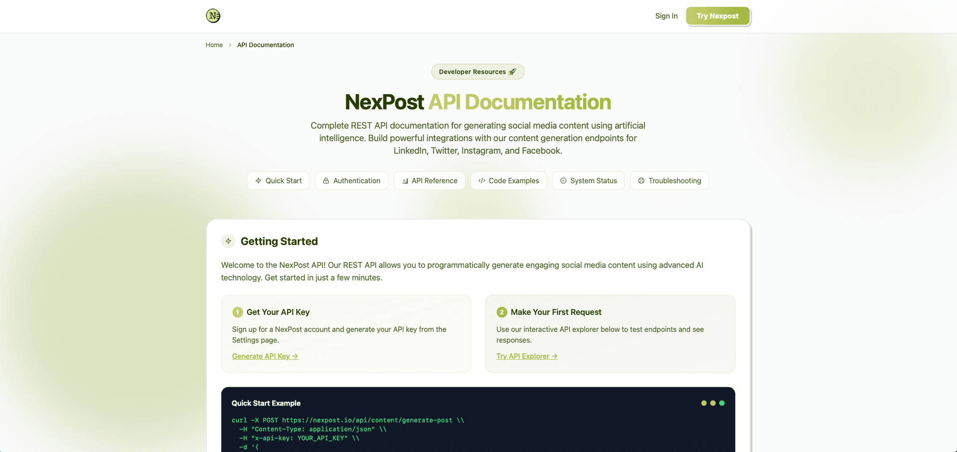 Nexpost AI Ghostwriter for Social Media image 3