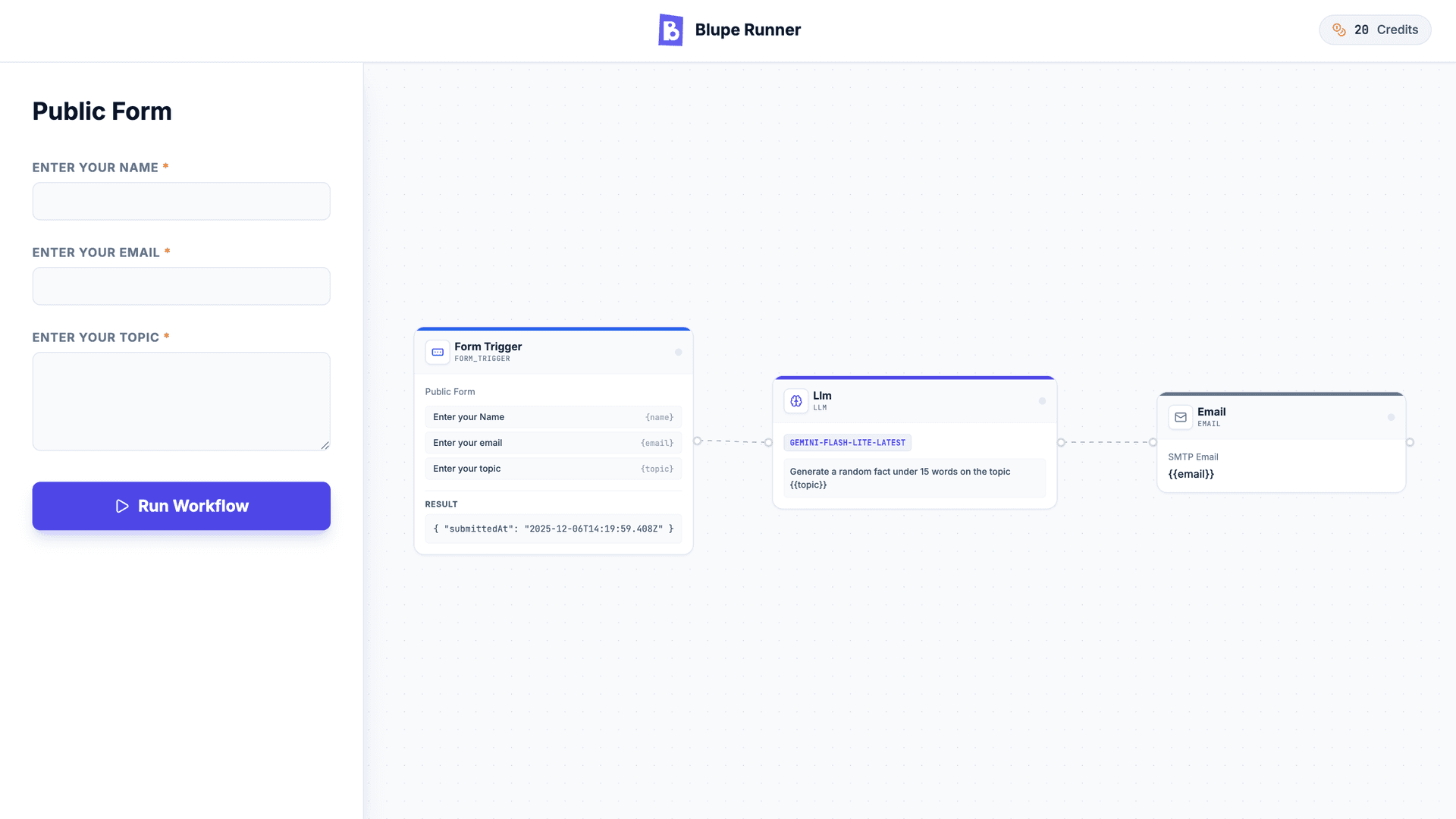 Blupe - Automate Any Process in One Workflow image 5