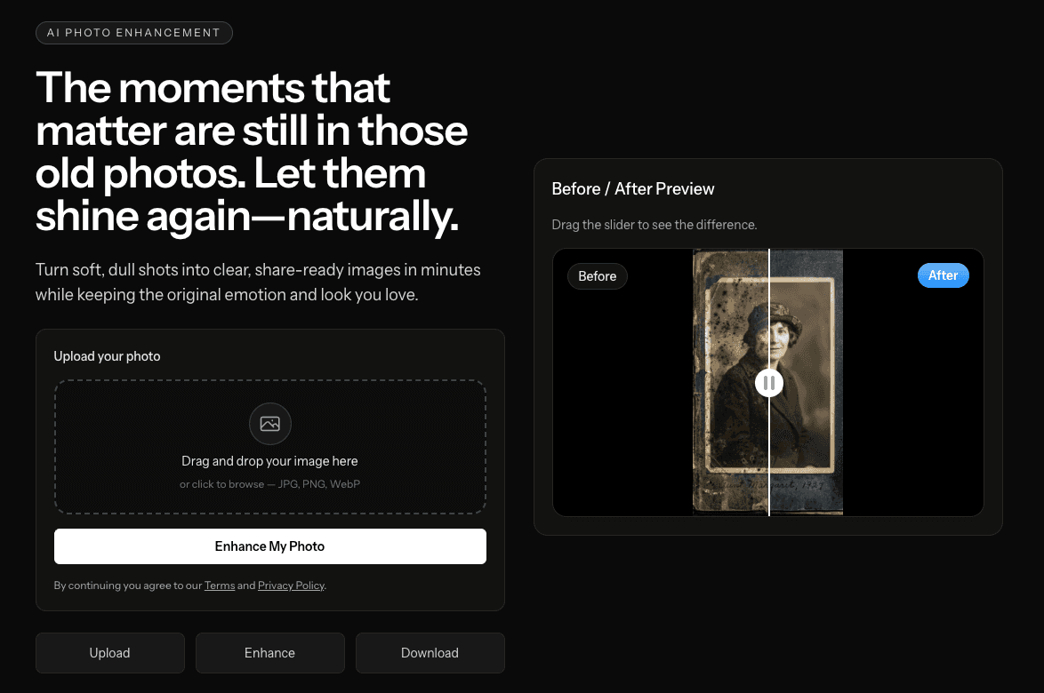 FeoEnhance - AI photo enhancement image 3