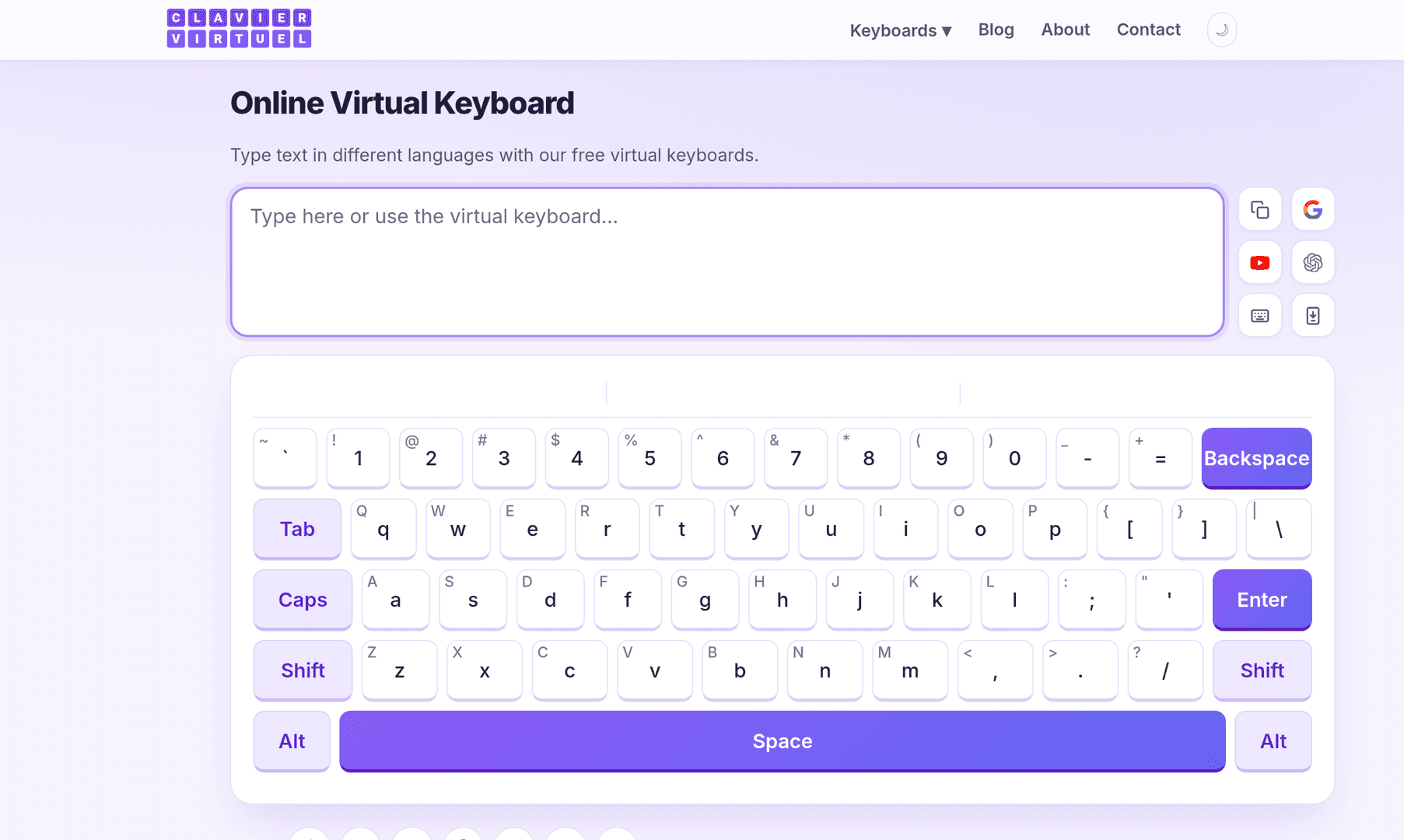 Clavier Virtuel image 1