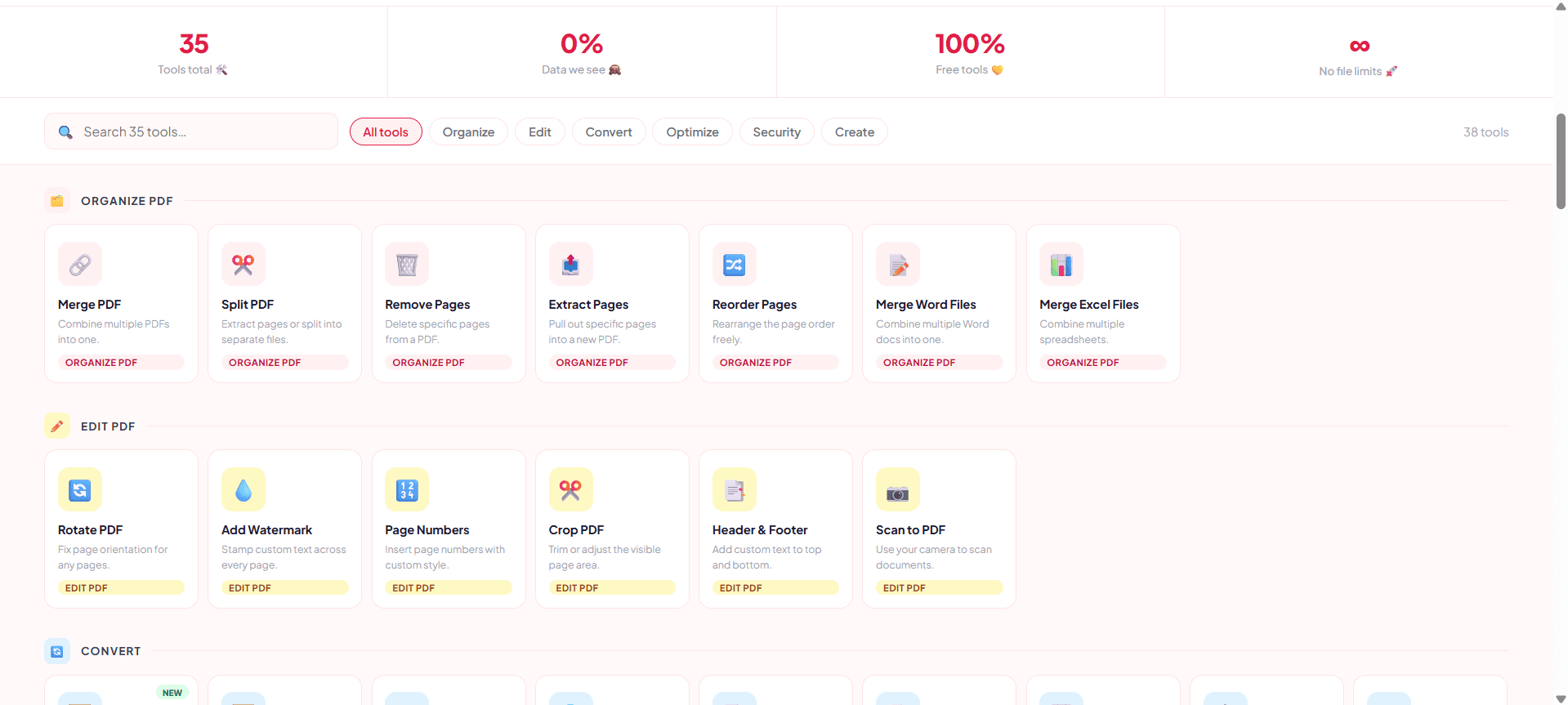 HugMyPDF — Files Never Leave Your Browser image 2