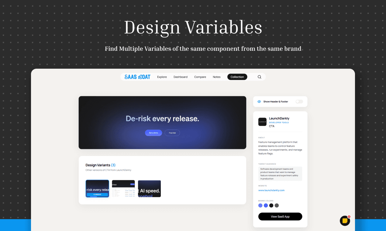 SaaS Design Research Library image 3