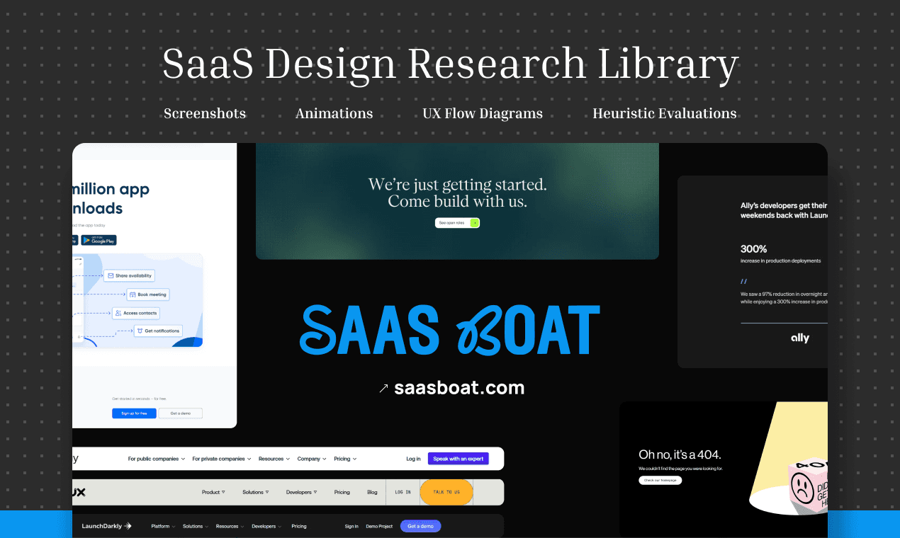 SaaS Design Research Library image 1