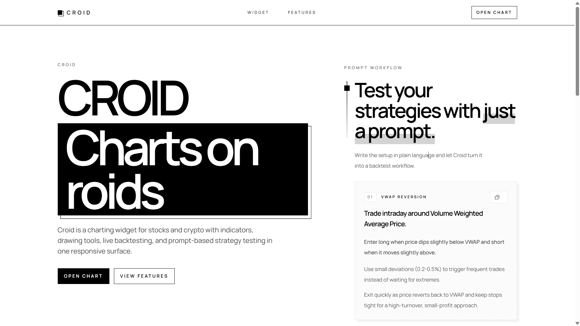 Croid — Charts on roids image 2