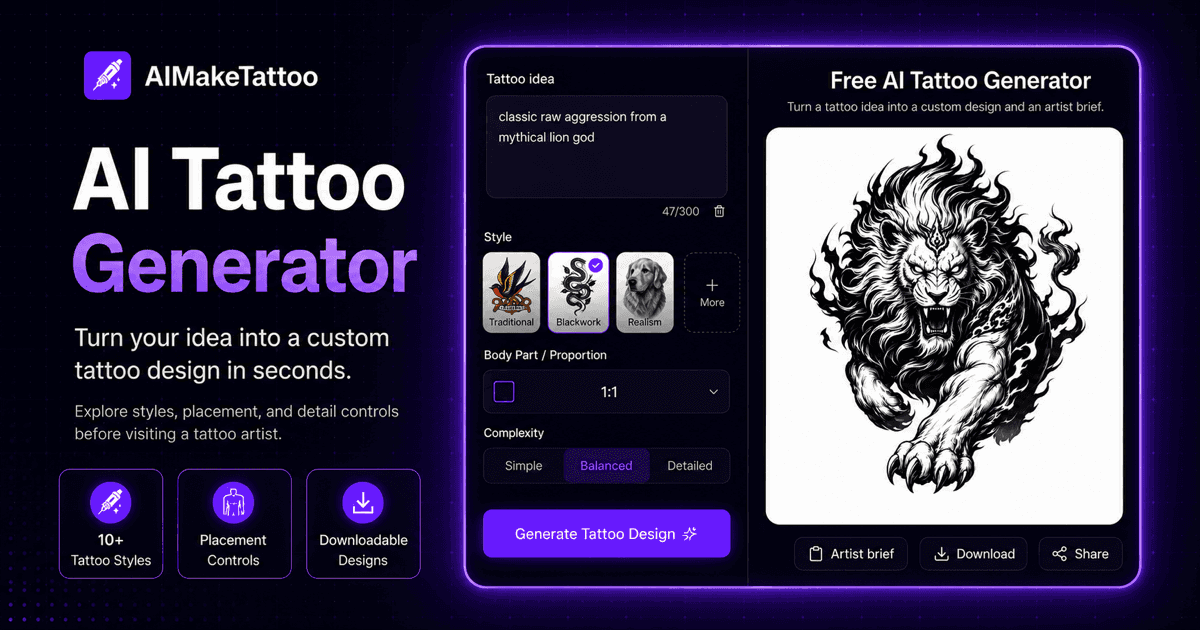 AIMakeTattoo image 2
