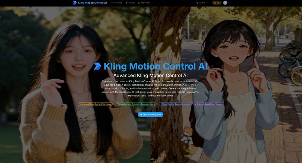 Kling Motion Control AI image 1