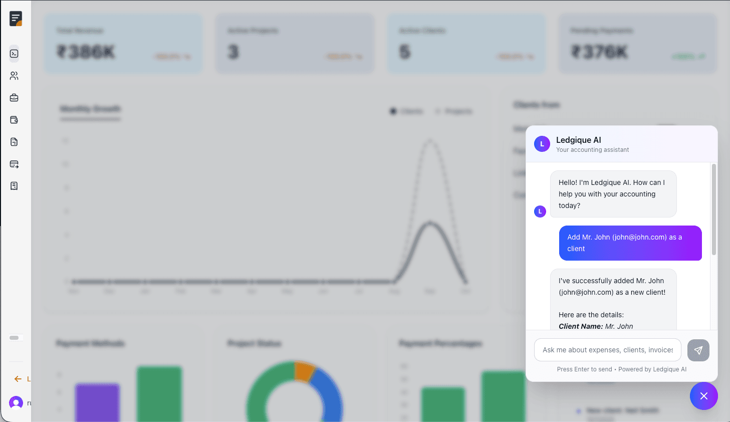 Ledgique - AI Powered Accounting image 1