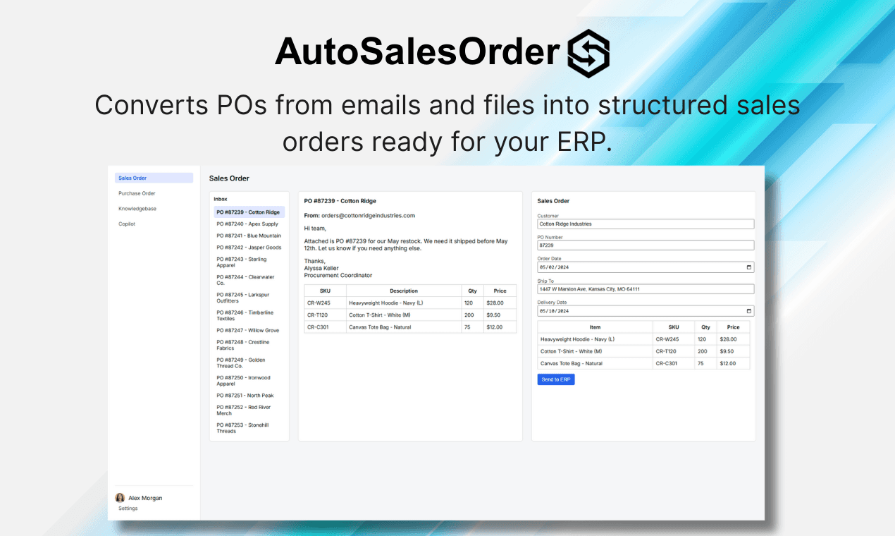 AutoSalesOrder image 1