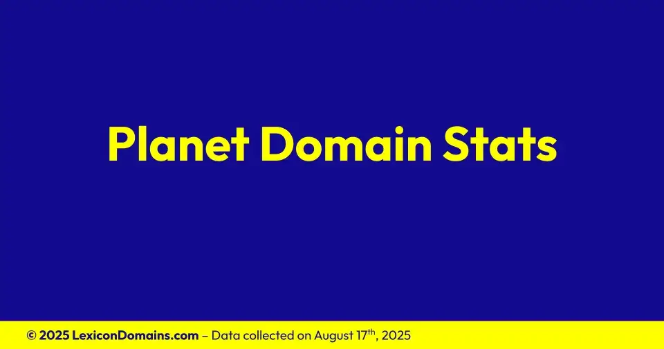 How 9 Planet .com Domains Are Being Used in 2025
