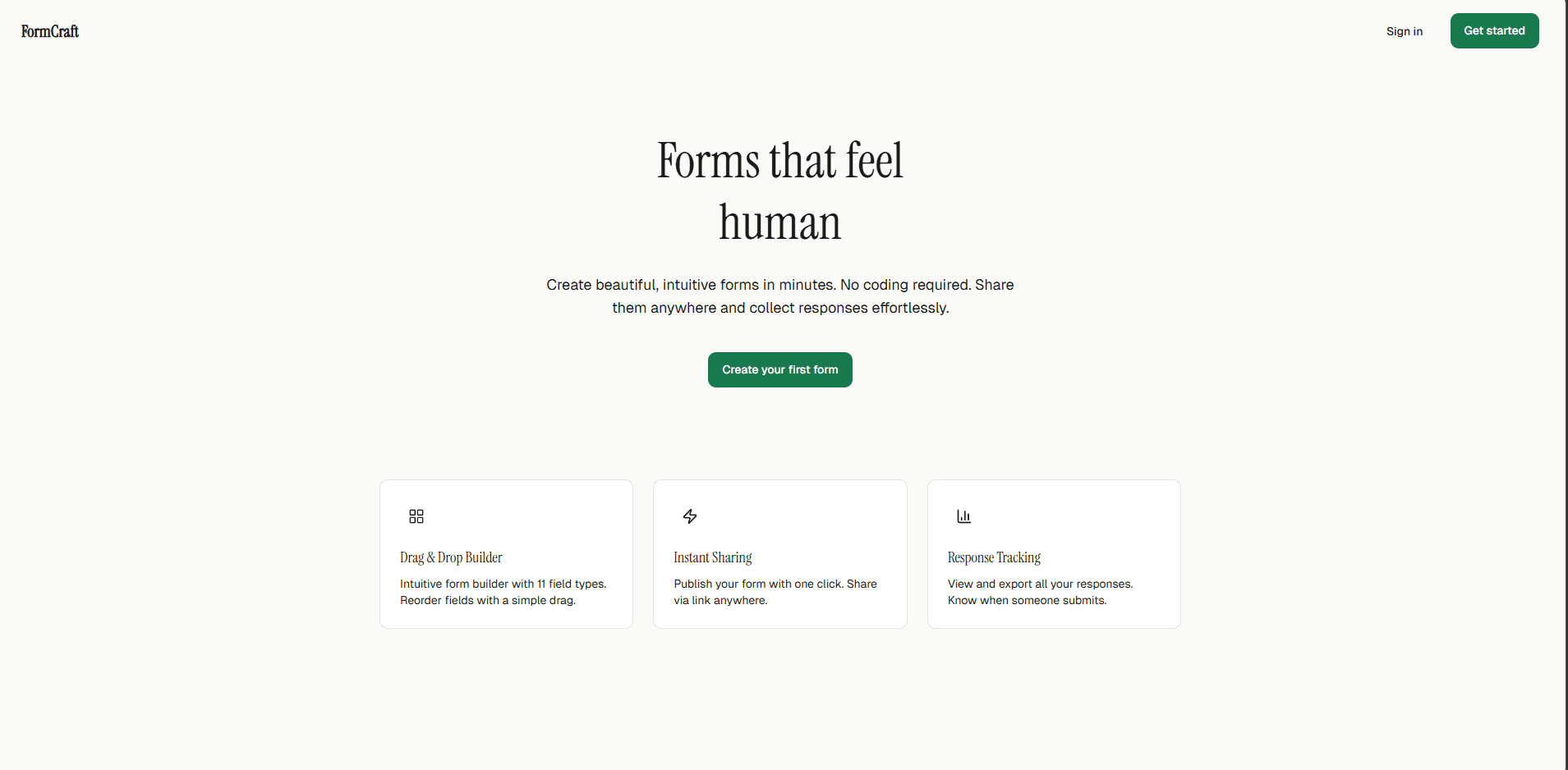 FormCraft - Forms that feel human image 1