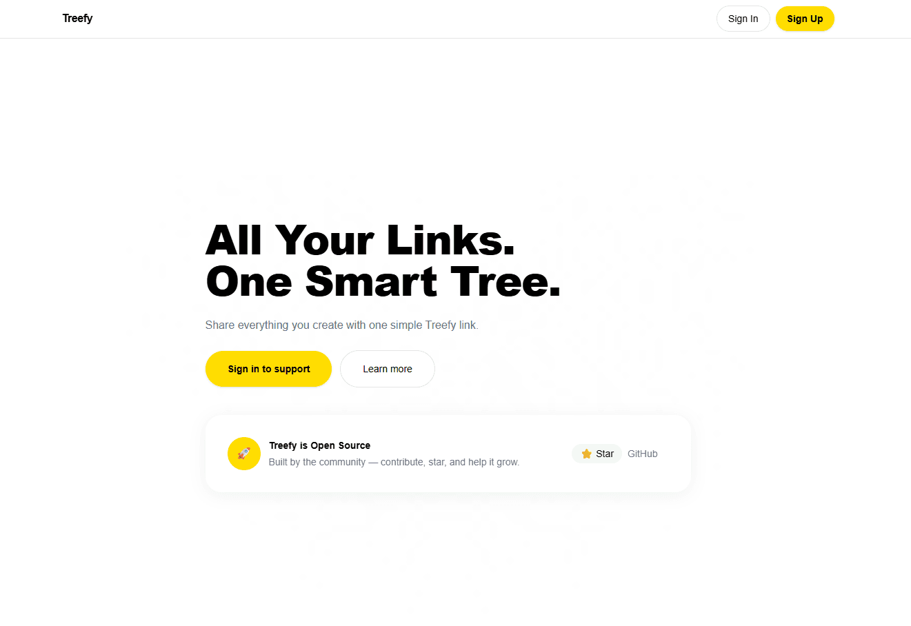 Treefy | All Your Links.One Smart Tree. image 1