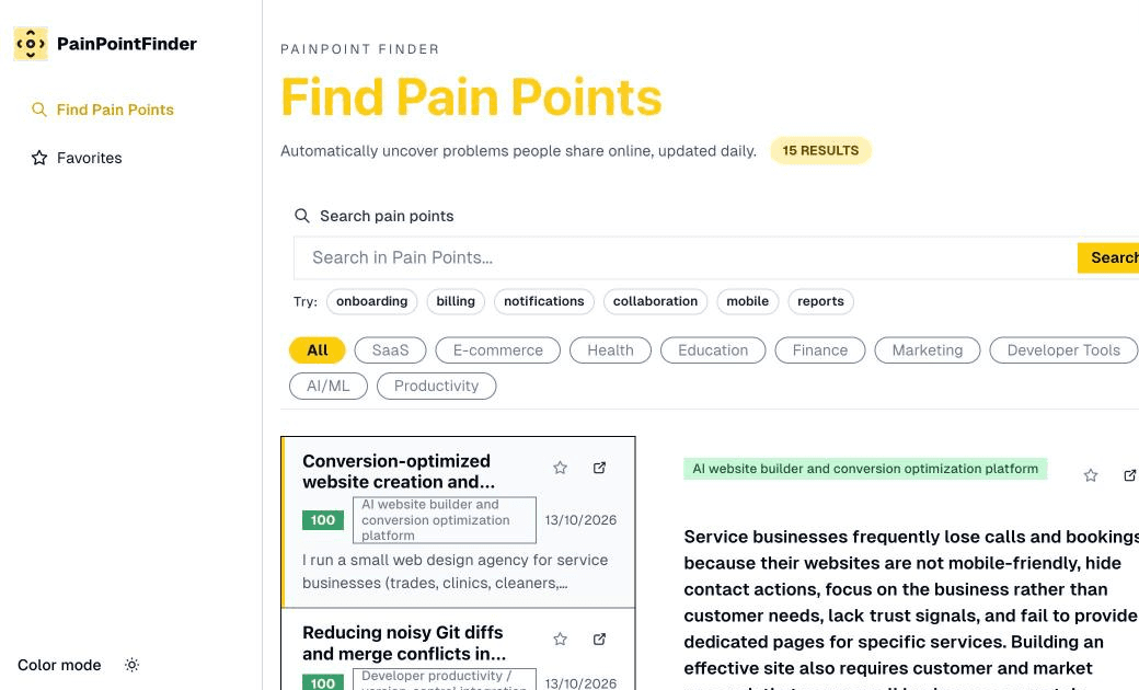 PainPointFinder image 2