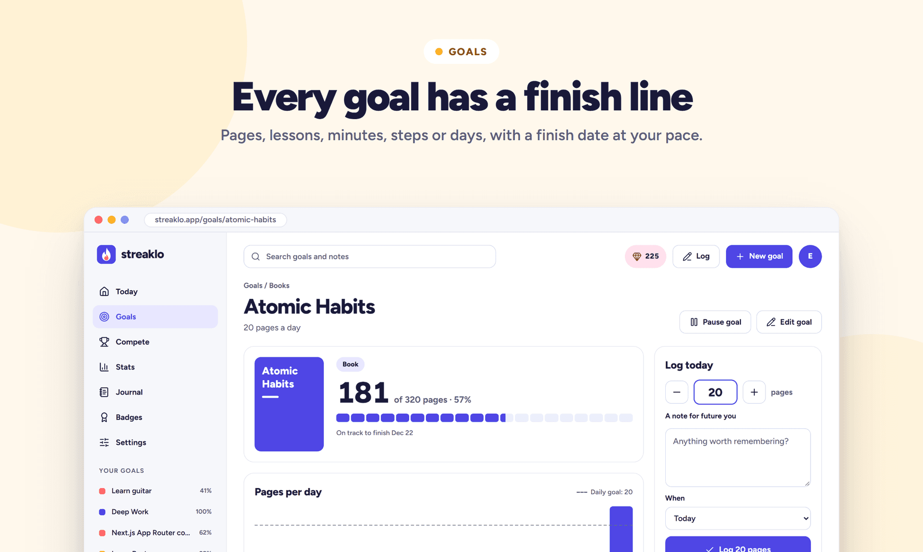 Streaklo: make learning a game you win image 4
