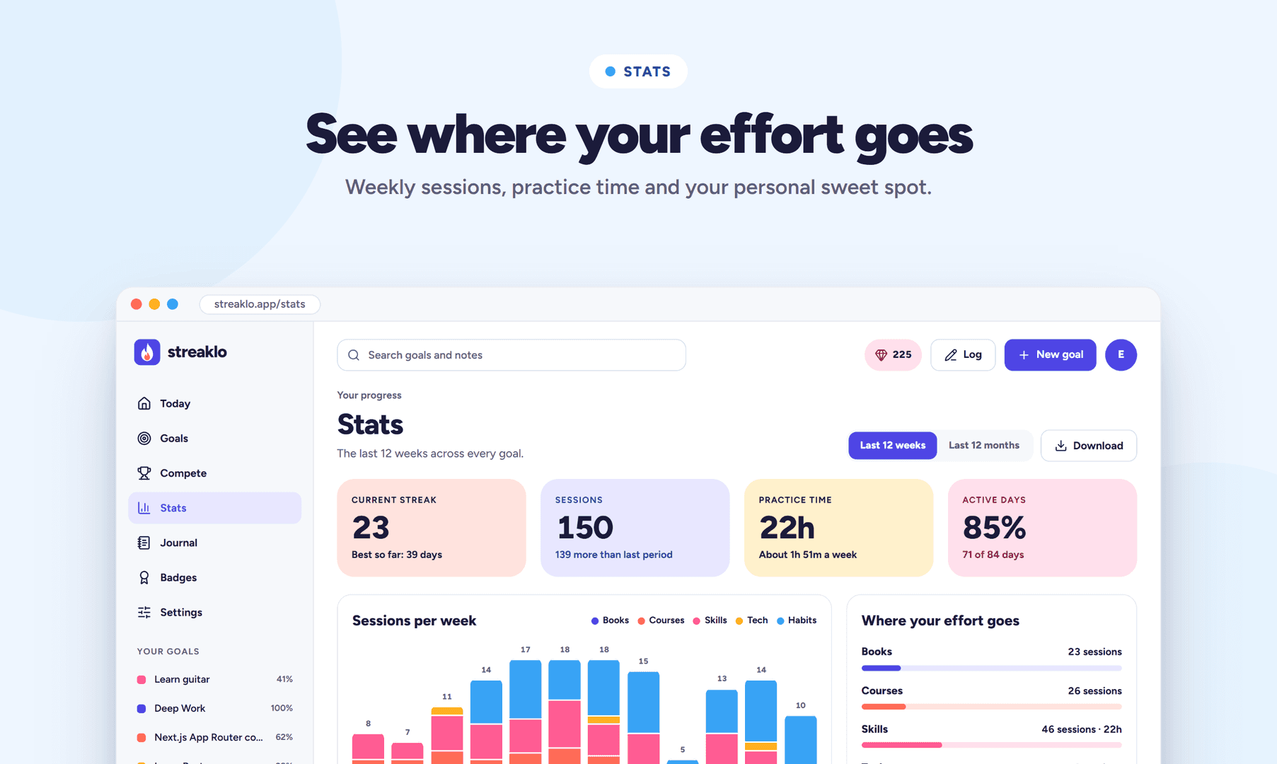 Streaklo: make learning a game you win image 3