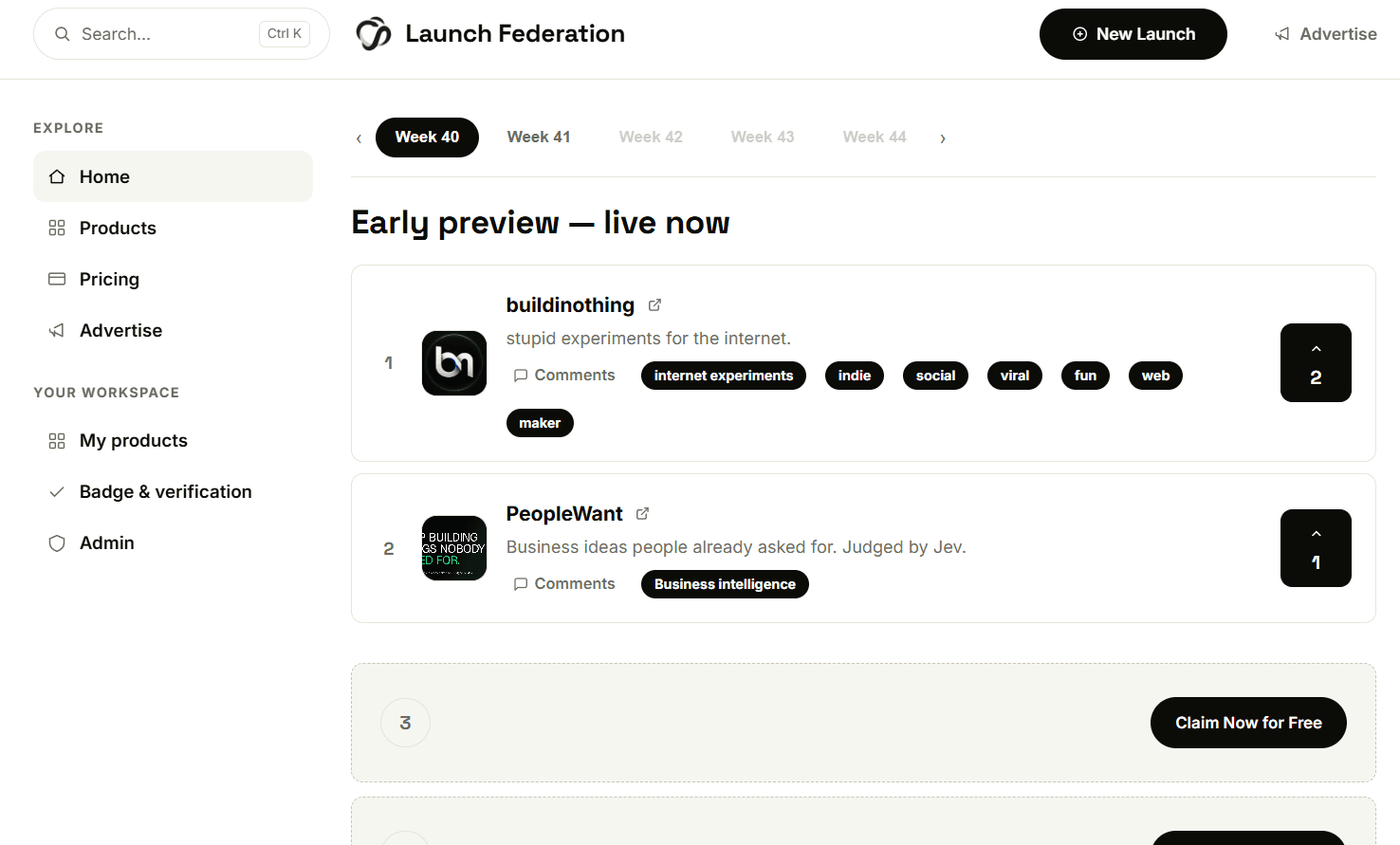 Launch Federation image 1