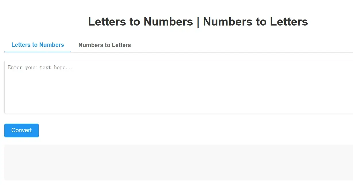 Turn Words Into Numbers Instantly