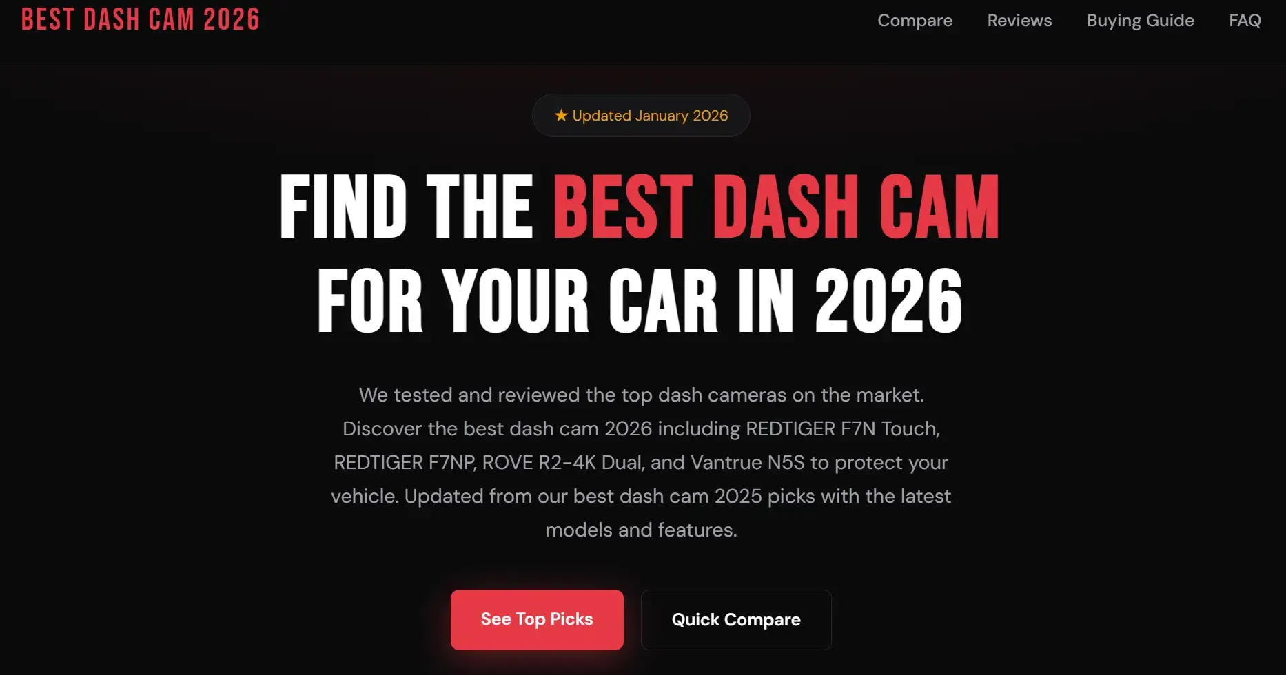 Discover the Best Dash Cams of 2026